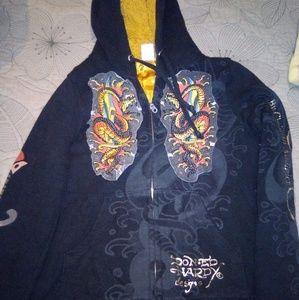 ED HARDY ORIGINAL HOODIE